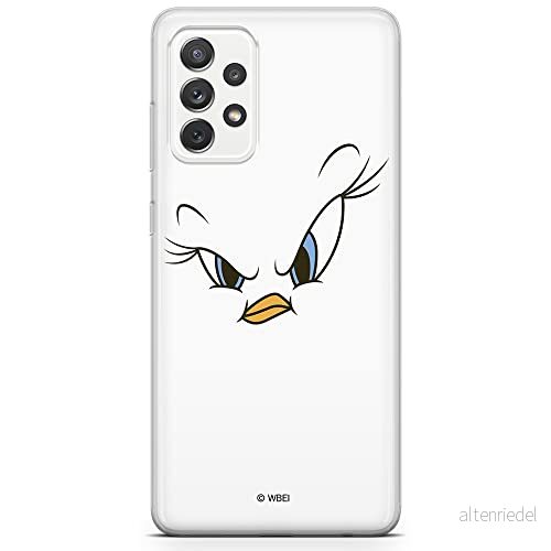 ERT GROUP mobiltelefonfodral för Samsung A33 5G originalt och officiellt licensierat Looney Tunes mönster Tweety 001 optimalt anpassad till formen på mobiltelefonen, fodral tillverkad av TPU plast 5904805346484