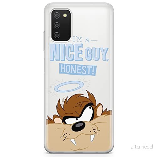 ERT GROUP mobiltelefonfodral för Samsung A03S originalt och officiellt licensierat Looney Tunes mönster Tasmanian 003 optimalt anpassad till formen på mobiltelefonen, gedeeltelijk transparant 5904805001697