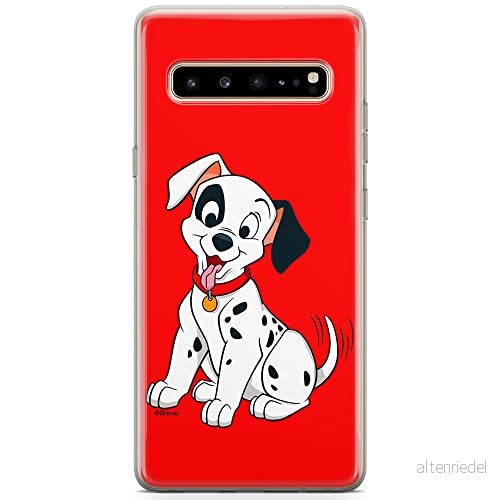 ERT GROUP mobiltelefonfodral för Samsung S10 5G originalt och officiellt licensierat Disney mönster Dalmatian 006 Vit optimalt anpassad till formen på mobiltelefonen, fodral tillverkad av TPU plast 5904805883231