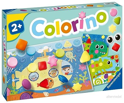Ravensburger 20987 Min Form Colorino, barnspel för färglärande, formgivning, lek, leksak från 2 år 4005556209873