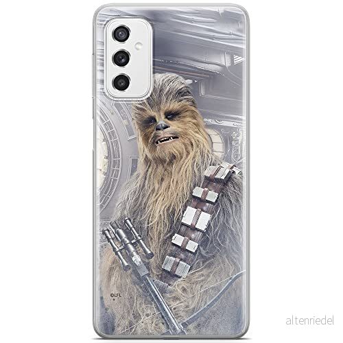 ERT GROUP mobiltelefonfodral för Samsung M52 5G originalt och officiellt licensierat Star Wars mönster Chewbacca 002 optimalt anpassad till formen på mobiltelefonen, fodral tillverkad av TPU plast 5904805497353