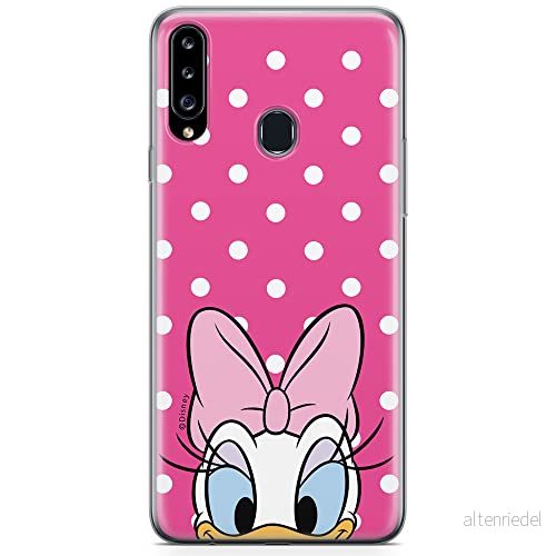 ERT GROUP mobiltelefonfodral för Samsung A20S originalt och officiellt licensierat Disney mönster Daisy 001 optimalt anpassad till formen på mobiltelefonen, fodral tillverkad av TPU plast 5904805434709