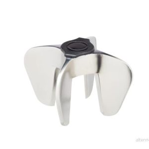 BarCraft Champagneöppnare, Rostfritt Stål, 7 x 4 cm, Silver, BCCHAMOP 5028250818720