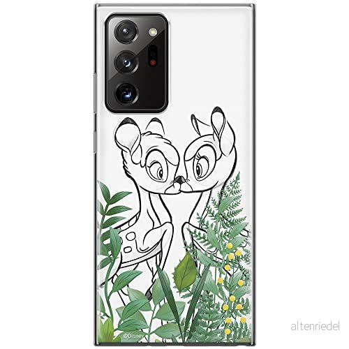 ERT GROUP mobiltelefonfodral för Samsung GALAXY NOTE 20 ULTRA originalt och officiellt licensierat Disney mönster Bambi 009 anpassad till formen på mobiltelefonen, fodral tillverkad av TPU plast 5903040359426