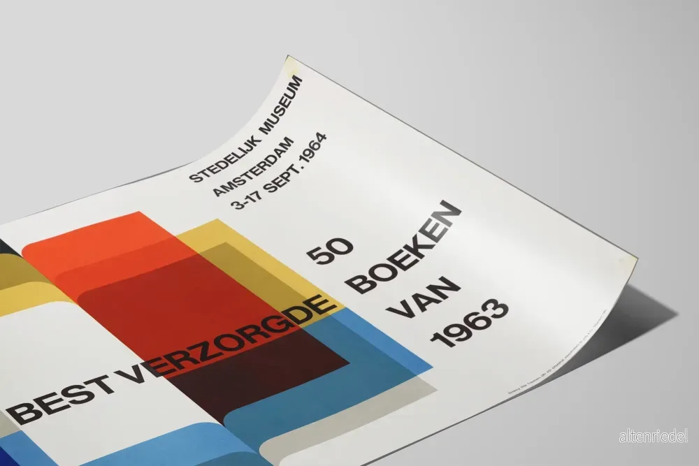 Vintageutställning Expo 50 Bästa Vårdade Böcker - Amsterdam 1964 - Bild 2