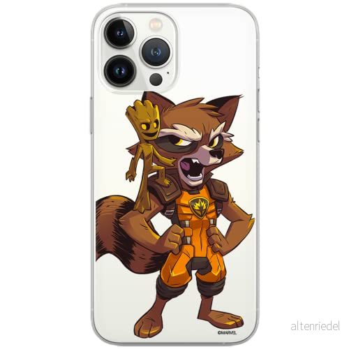 ERT GROUP mobiltelefonfodral för Xiaomi REDMI NOTE 9 PRO/ 9S originalt och officiellt licensierat Marvel mönster Guardians of the Galaxy 018, gedeeltelijk transparant 5903040314029