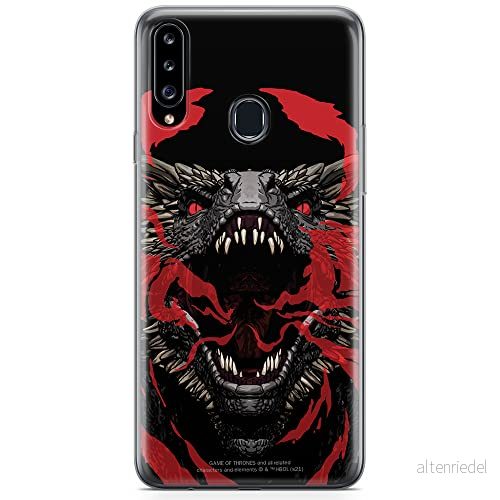 ERT GROUP mobiltelefonfodral för Samsung A20S originalt och officiellt licensierat Game od Thrones mönster of 004 anpassad till formen på mobiltelefonen, fodral tillverkad av TPU plast 5903932667301