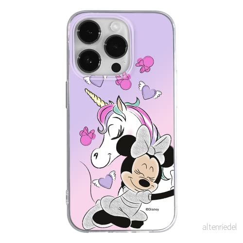 ERT GROUP mobiltelefonfodral för Apple Iphone 14 PRO originalt och officiellt licensierat Disney mönster Minnie 036 optimalt anpassad till formen på mobiltelefonen, fodral tillverkad av TPU plast 5905131924315