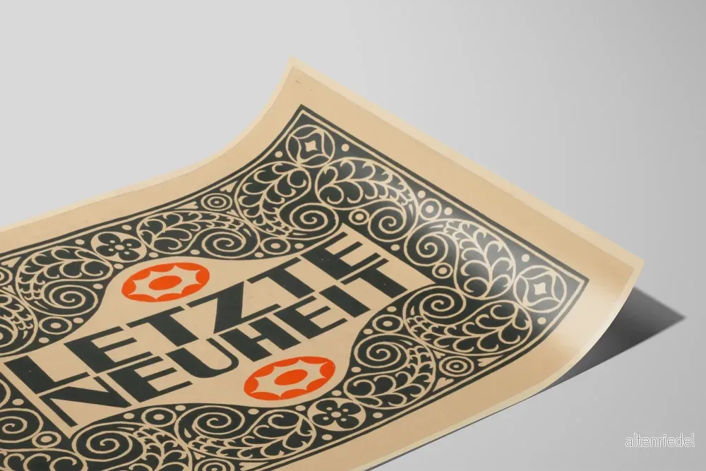 Dekorativ poster Letzte Neuheit stil art déco vintage - Bild 2
