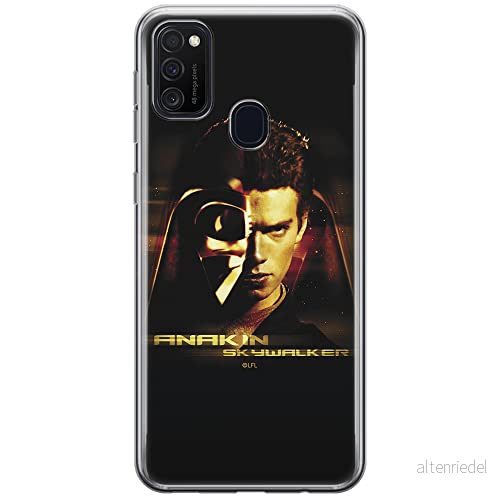 ERT GROUP mobiltelefonfodral för Samsung M21 originalt och officiellt licensierat Star Wars mönster Darth Vader 006 optimalt anpassad till formen på mobiltelefonen, fodral tillverkad av TPU plast 5903537838366