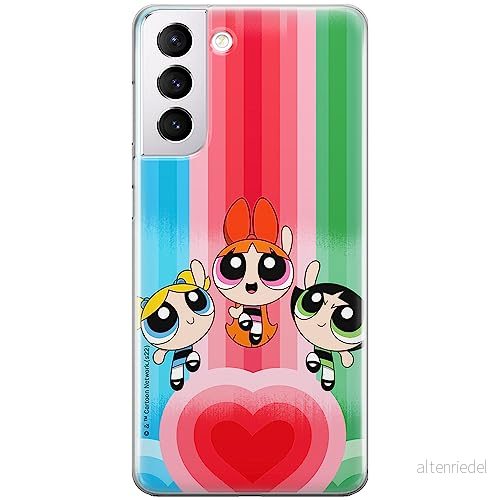 ERT GROUP mobiltelefonfodral för Samsung S21 PLUS originalt och officiellt licensierat The Powerpuff Girls mönster 036, fodral tillverkad av TPU plast 5905511980993