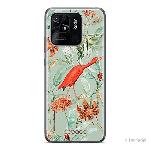 ERT GROUP mobiltelefonfodral för Xiaomi REDMI 10C originalt och officiellt licensierat Babaco mönster Flowers 049 optimalt anpassad till formen på mobiltelefonen, fodral tillverkad av TPU plast 5905511550240