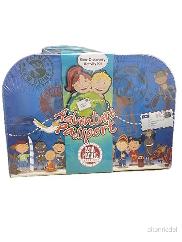 Adventure Passports Asien Pacifik Edition "Geo Detect Pass" aktivitetsset 8437006044318