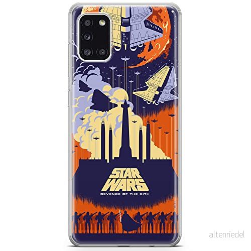 ERT GROUP mobiltelefonfodral för Samsung A31 originalt och officiellt licensierat Star Wars mönster 030 optimalt anpassad till formen på mobiltelefonen, fodral tillverkad av TPU plast 5903040217979