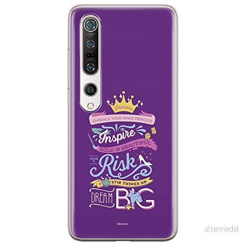 ERT GROUP mobiltelefonfodral för Xiaomi MI 10 / PRO originalt och officiellt licensierat Disney mönster Princess 003 anpassad till formen på mobiltelefonen, fodral tillverkad av TPU plast 5903537176376