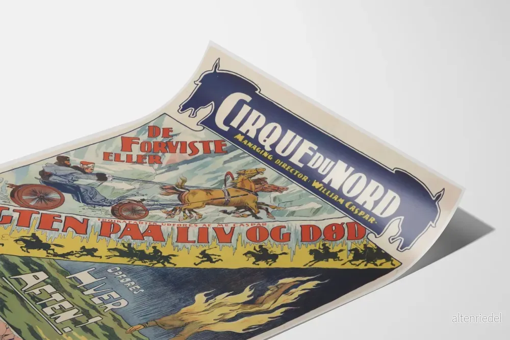 Cirque du Nord - Kaross och Eld Poster - Bild 3