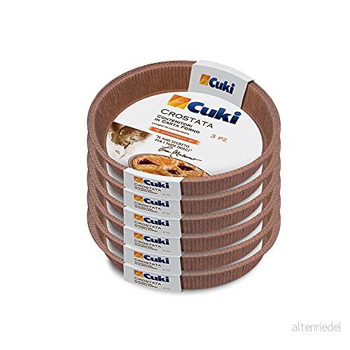 Cuki Bakplåtspapper Nonstick Tårtbehållare Cm Ø 20,6 X H2,86 Förpackningar med 3 stycken 8003980131049