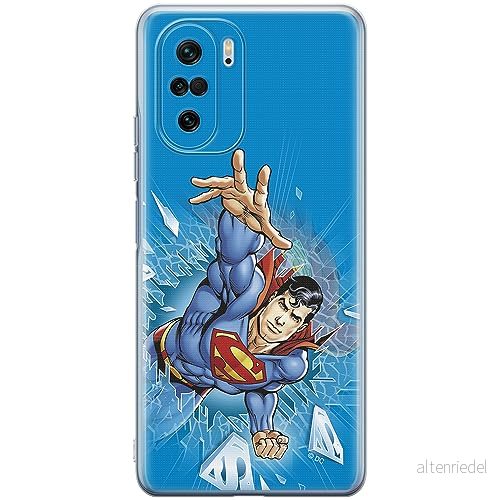 ERT GROUP mobiltelefonfodral för Xiaomi MI 11i/ REDMI K40/K40 PRO/POCO F3/ F3 PRO originalt och officiellt licensierat DC mönster Superman 005, fodral tillverkad av TPU plast 5905511893286