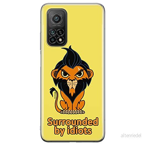 ERT GROUP mobiltelefonfodral för Xiaomi MI 10 LITE originalt och officiellt licensierat Disney mönster Scar 001 optimalt anpassad till formen på mobiltelefonen, fodral tillverkad av TPU plast 5905131441812