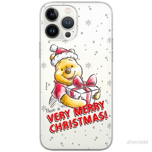 ERT GROUP mobiltelefonfodral för Iphone 13 PRO MAX originalt och officiellt licensierat Disney mönster Winnie the Pooh and friends 024 Vit optimalt anpassad, gedeeltelijk transparant 5903932863048