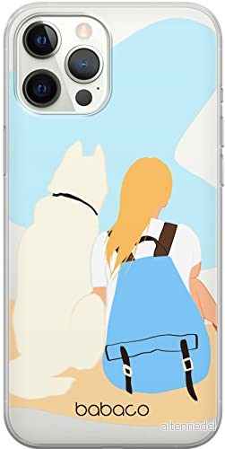 ERT GROUP mobiltelefonfodral för Iphone 12/12 PRO originalt och officiellt licensierat Babaco mönster Dogs 003 optimalt anpassad till formen på mobiltelefonen, gedeeltelijk transparant 5905131013378