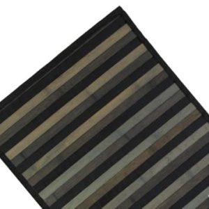 BIANCHERIAWEB Matta Bamboo Degradè svart, kökslöpare 30 x 40 cm, halkfri köksmatta 100% bambu, köksfält av slitstarkt material, absorberar inte fläckar 8056710000054 BIANCHERIAWEB Matta Bamboo Degradè svart, kökslöpare 30 x 40 cm, halkfri köksmatta 100% bambu, köksfält av slitstarkt material, absorberar inte fläckar 8056710000054