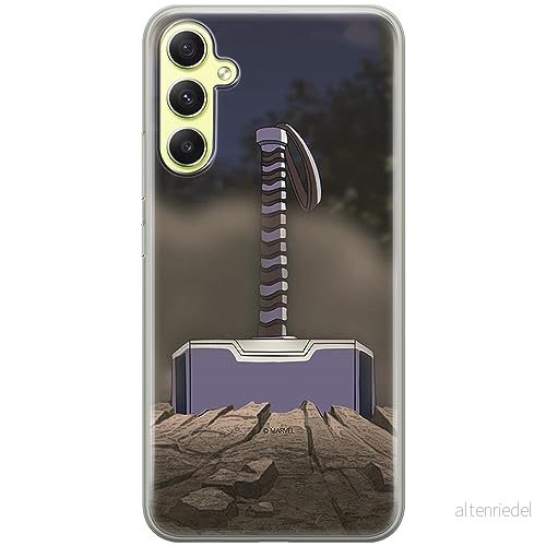 ERT GROUP mobiltelefonfodral för Samsung A34 5G originalt och officiellt licensierat Marvel mönster Thor 002 optimalt anpassad till formen på mobiltelefonen, fodral tillverkad av TPU plast 5905511773441
