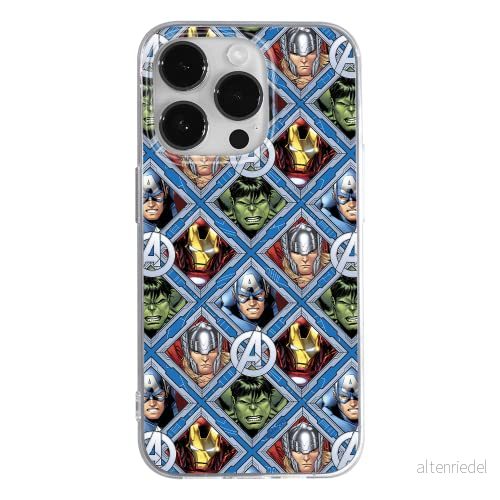 ERT GROUP mobiltelefonfodral för Apple Iphone 14 PRO originalt och officiellt licensierat Marvel mönster Avengers 004 optimalt anpassad till formen på mobiltelefonen, fodral tillverkad av TPU plast 5905131924803
