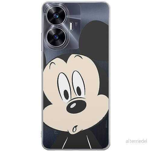 ERT GROUP mobiltelefonfodral för Realme C55 originalt och officiellt licensierat Disney mönster Mickey 019 optimalt anpassad till formen på mobiltelefonen, gedeeltelijk transparant 5905511859718