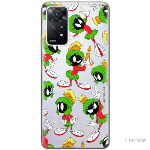 ERT GROUP mobiltelefonfodral för Xiaomi REDMI NOTE 11 PRO 5G/ 4G/ Plus 5G originalt och officiellt licensierat Looney Tunes mönster Marvin 004, gedeeltelijk transparant 5905511636913