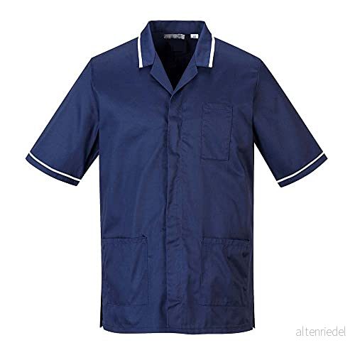 Portwest C820NARM mäns hälsa tunika marinblå, medium 5036108281466