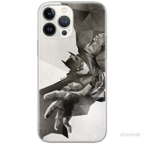 ERT GROUP mobiltelefonfodral för Huawei P30 Lite originalt och officiellt licensierat DC mönster Batman 016 Vit optimalt anpassad till formen på mobiltelefonen, fodral tillverkad av TPU plast 5902980455786