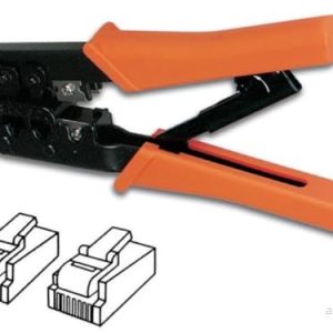 Velleman VTM6/8 krimpverktyg för 6P4C (RJ11)/6P6C (RJ12)/8P8C (RJ45) modulära kontakter, flerfärgad 5410329200350 Velleman VTM6/8 krimpverktyg för 6P4C (RJ11)/6P6C (RJ12)/8P8C (RJ45) modulära kontakter, flerfärgad 5410329200350