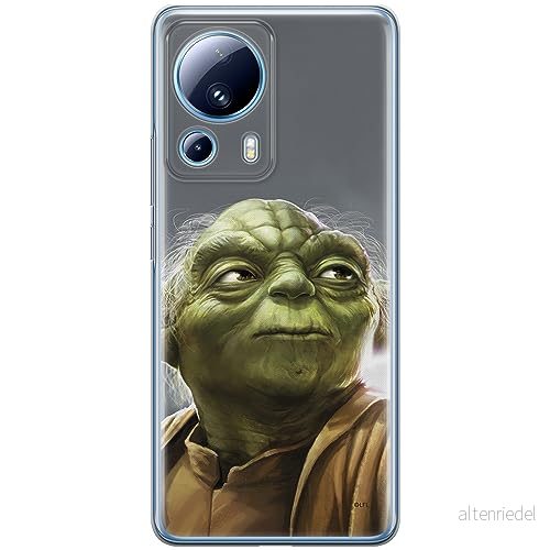 ERT GROUP mobiltelefonfodral för Xiaomi 13 LITE/CIVI 2 originalt och officiellt licensierat Star Wars mönster Yoda 006 optimalt anpassad till formen på mobiltelefonen, fodral tillverkad av TPU plast 5905511933531