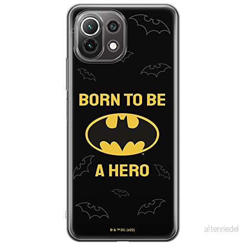 ERT GROUP mobiltelefonfodral för Xiaomi 11 LITE 4G/5G originalt och officiellt licensierat DC mönster Batman 058, fodral tillverkad av TPU plast 5905131539052