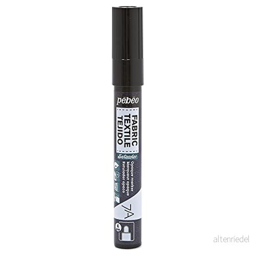 Pébéo 804414 7A märkpenna opak rund 4 mm svart 3167868044144