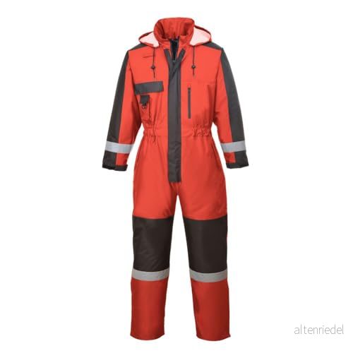 Portwest S585RERL vintertäckning, vanlig, storlek stor, röd/svart 5036108217458