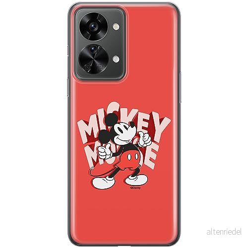 ERT GROUP mobiltelefonfodral för OnePlus NORD 2T 5G originalt och officiellt licensierat Disney mönster Mickey 044 optimalt anpassad till formen på mobiltelefonen, fodral tillverkad av TPU plast 5905511993054