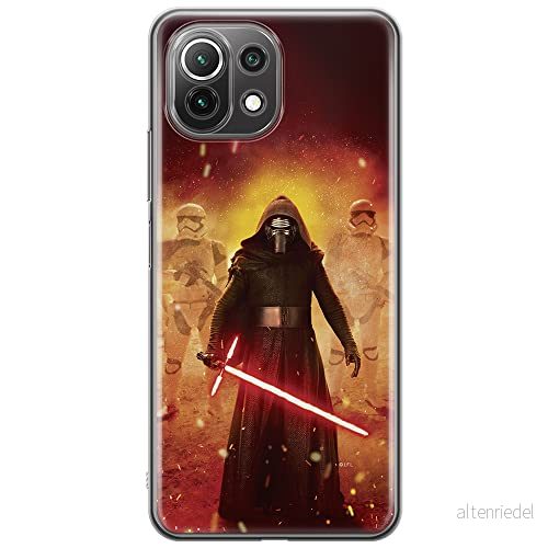 ERT GROUP mobiltelefonfodral för Xiaomi 11 LITE 4G/5G originalt och officiellt licensierat Star Wars mönster Kylo Ren 001, fodral tillverkad av TPU plast 5903932705300