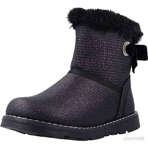 Chicco, Barnstövlar med dragkedja på sidan, varma, bekväma, lätta och andningsbara, korta stövlar idealiska för höst vinter, skor flickor flickor, designade i Italien, Svart, 28 EU 8051182418963