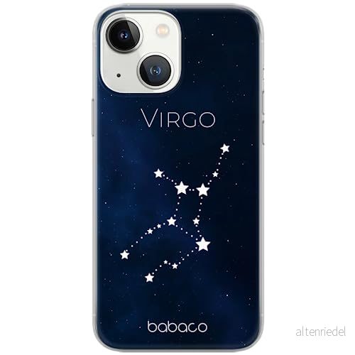 ERT GROUP mobiltelefonfodral för Apple Iphone 13 originalt och officiellt licensierat Babaco mönster Zodiac Constellation 006 Vit anpassad till formen på mobiltelefonen, fodral tillverkad av TPU plast 5903932838831