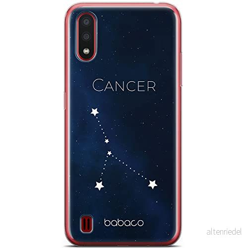 ERT GROUP mobiltelefonfodral för Samsung A01 originalt och officiellt licensierat Babaco mönster Zodiac Constellation 004 anpassad till formen på mobiltelefonen, fodral tillverkad av TPU plast 5903932191547