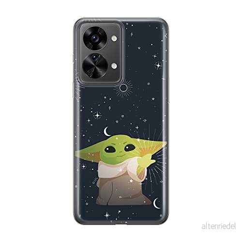 ERT GROUP mobiltelefonfodral för Oneplus NORD 2T 5G originalt och officiellt licensierat Star Wars mönster Baby Yoda 024 optimalt anpassad till formen på mobiltelefonen, fodral tillverkad av TPU plast 5905511269951