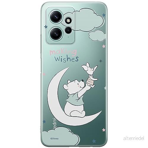 ERT GROUP mobiltelefonfodral för Xiaomi REDMI NOTE 12 4G originalt och officiellt licensierat Disney mönster Winnie the Pooh & Friends 040, gedeeltelijk transparant 5905511942311
