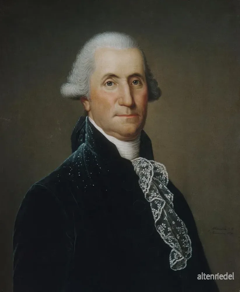 Målning George Washington - Adolph Ulrich Wertmüller - Bild 2