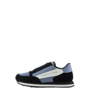 Armani Exchange Essential Osaka, färgkontrastsneakers, Svartblå, 41.5 EU 8058997280488 Armani Exchange Essential Osaka, färgkontrastsneakers, Svartblå, 41.5 EU 8058997280488