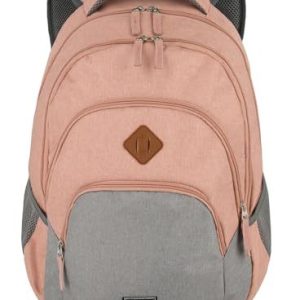 Travelite Unisex basic ryggsäck melange bagage handbagage (1 pack), Rosa/grå, 22 Liter (15.6 Zoll laptop), 4027002071728 Travelite Unisex basic ryggsäck melange bagage handbagage (1 pack), Rosa/grå, 22 Liter (15.6 Zoll laptop), 4027002071728