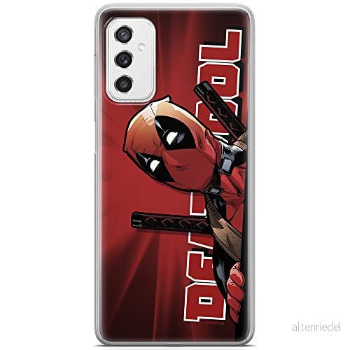 ERT GROUP mobiltelefonfodral för Samsung M52 5G originalt och officiellt licensierat Marvel mönster Deadpool 002 optimalt anpassad till formen på mobiltelefonen, fodral tillverkad av TPU plast 5904805495984