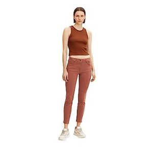 TOM TAILOR Damer Alexa skinny fit byxor 1032655, 30041 Grounded Brown, 42W / 30L 4065869217385 TOM TAILOR Damer Alexa skinny fit byxor 1032655, 30041 Grounded Brown, 42W / 30L 4065869217385