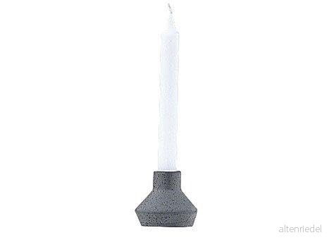 ASA ljusstake hållare, keramik, grå, 7 4024433310594